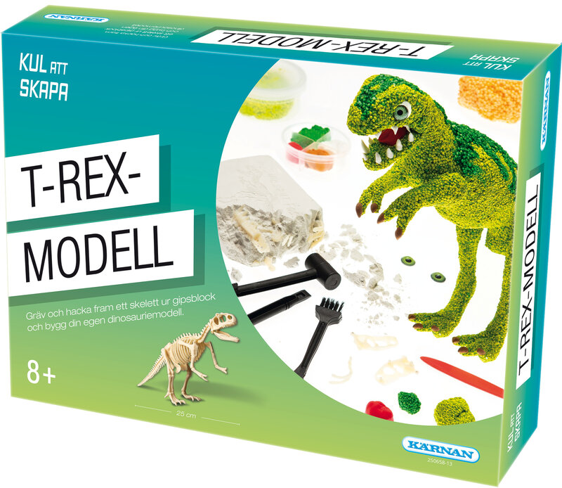 Kul att skapa T-Rexmodell