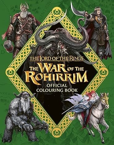 The Lord of the Rings: The War of the Rohirrim Official Colouring Book