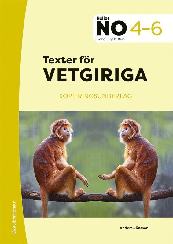 Texter för vetgiriga i NO 4-6 Kopieringsunderlag