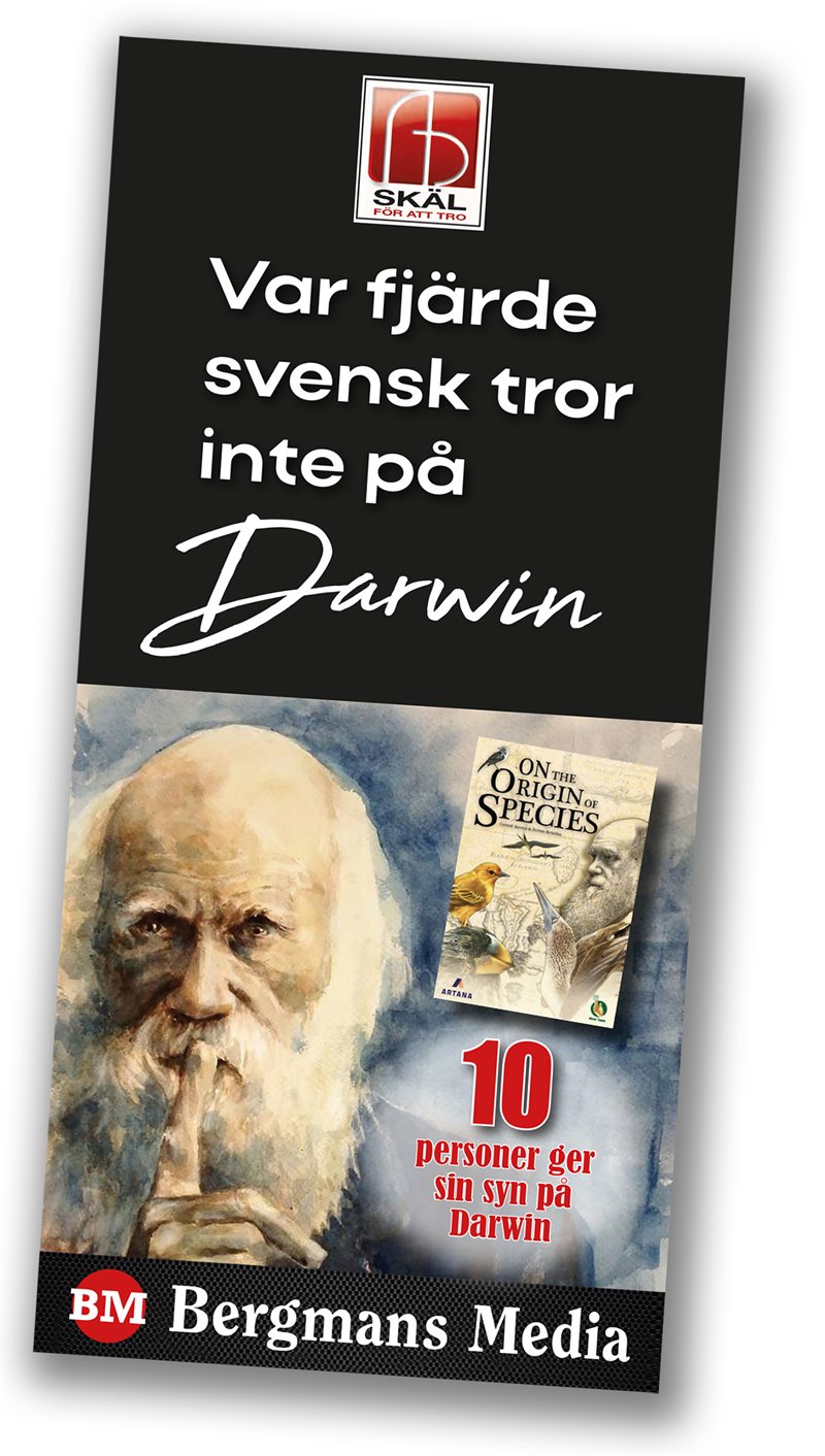 Var fjärde svensk tror inte på Darwin