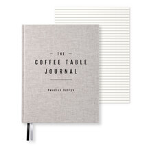 Coffee Table Journal Clean Nature