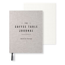 Coffee Table Journal Clean Nature